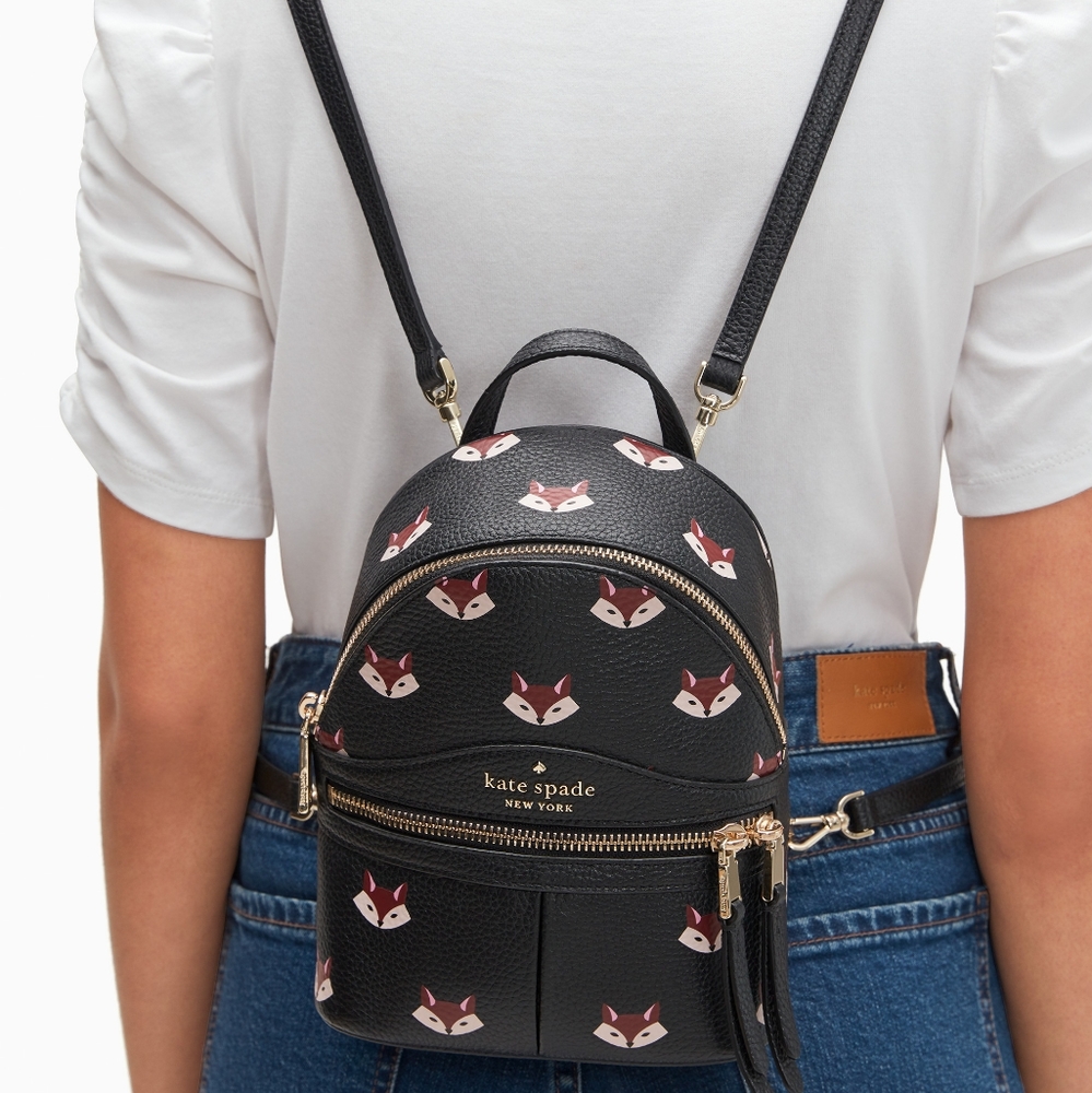 Kate Spade out of the woods fox mini backpack - Picture 5 of 5